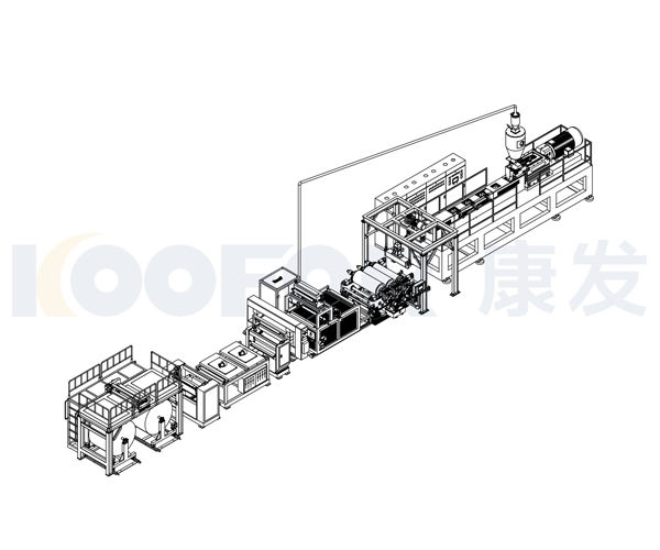 PET sheet production line